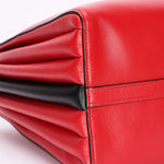 Prada Medium Bibliotheque City Tote Red