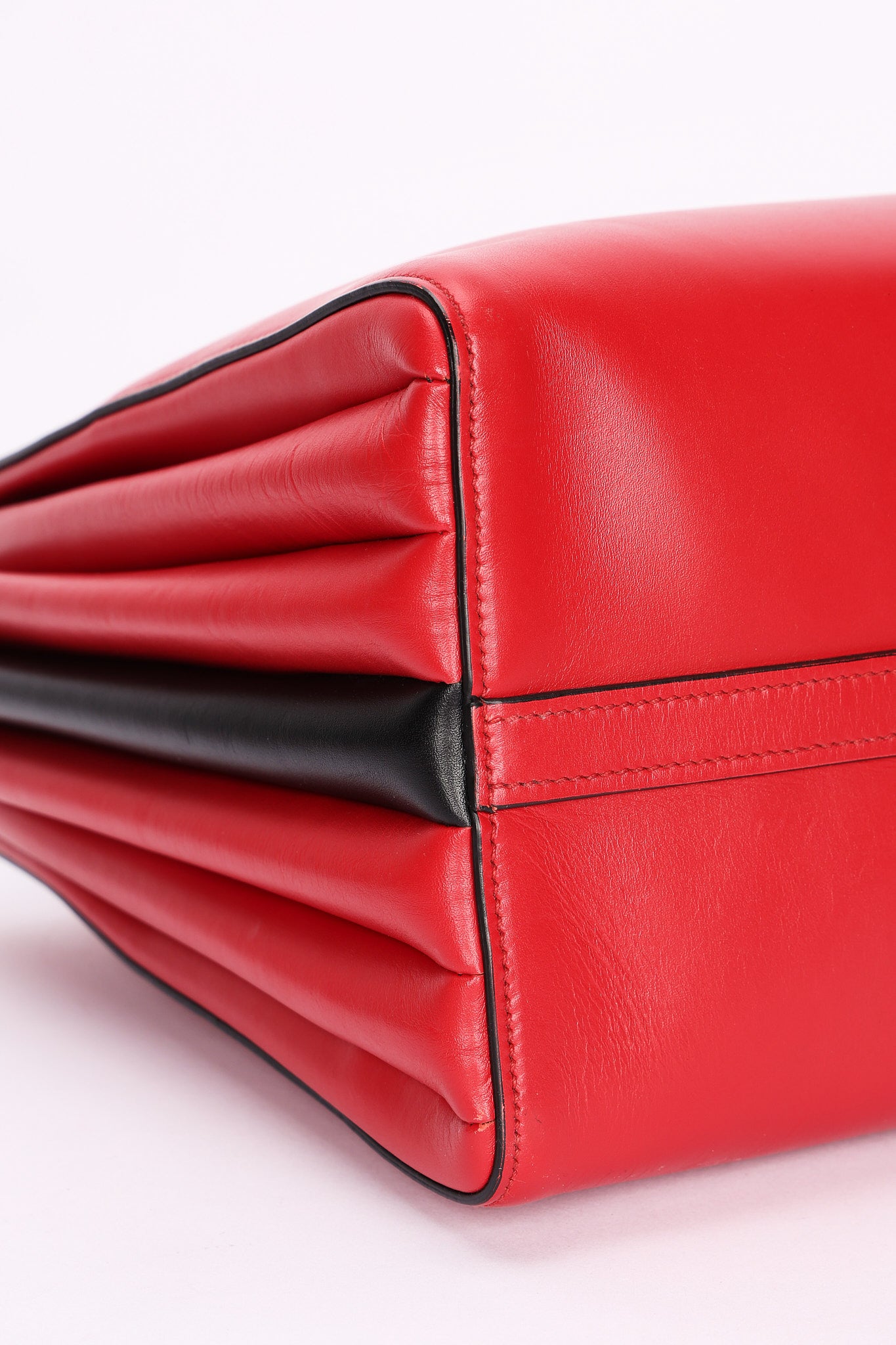 Prada Medium Bibliotheque City Tote Red