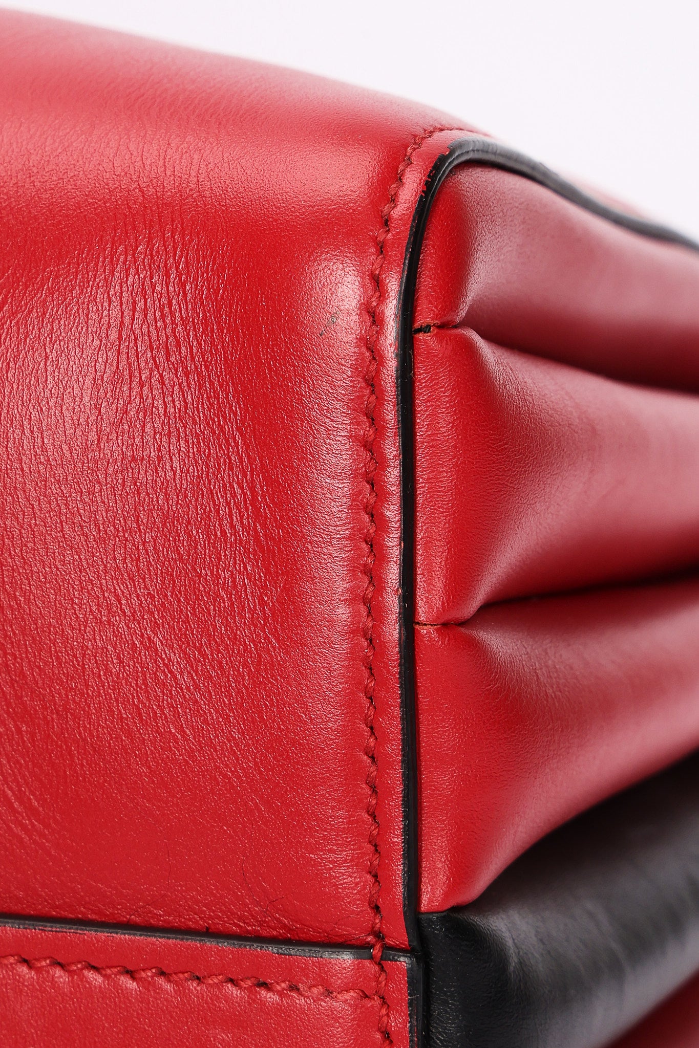 Prada Medium Bibliotheque City Tote Red