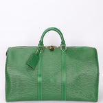 Louis Vuitton Epi Keepall 50 Green