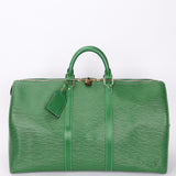 Louis Vuitton Epi Keepall 50 Green