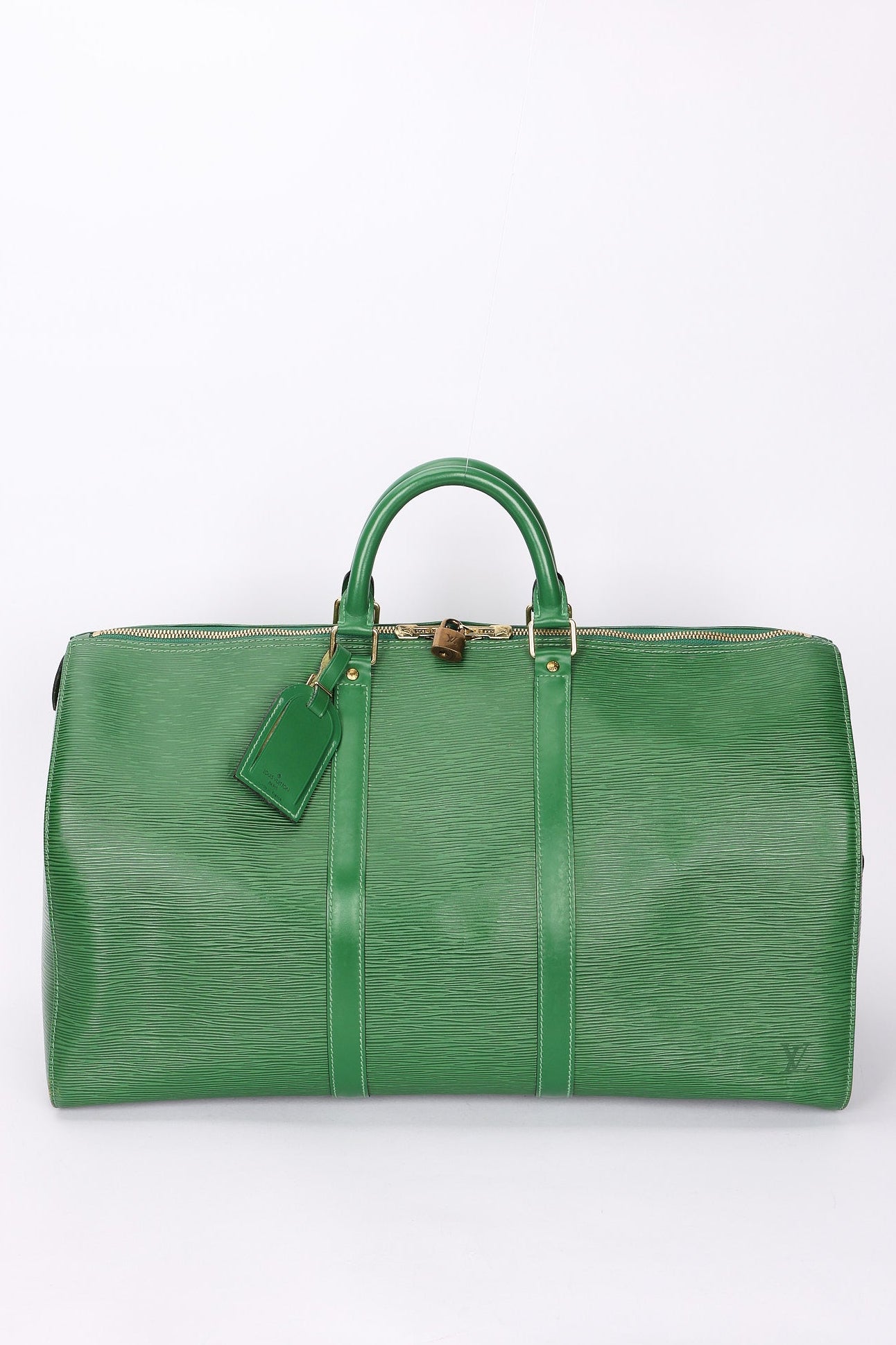 Louis Vuitton Epi Keepall 50 Green