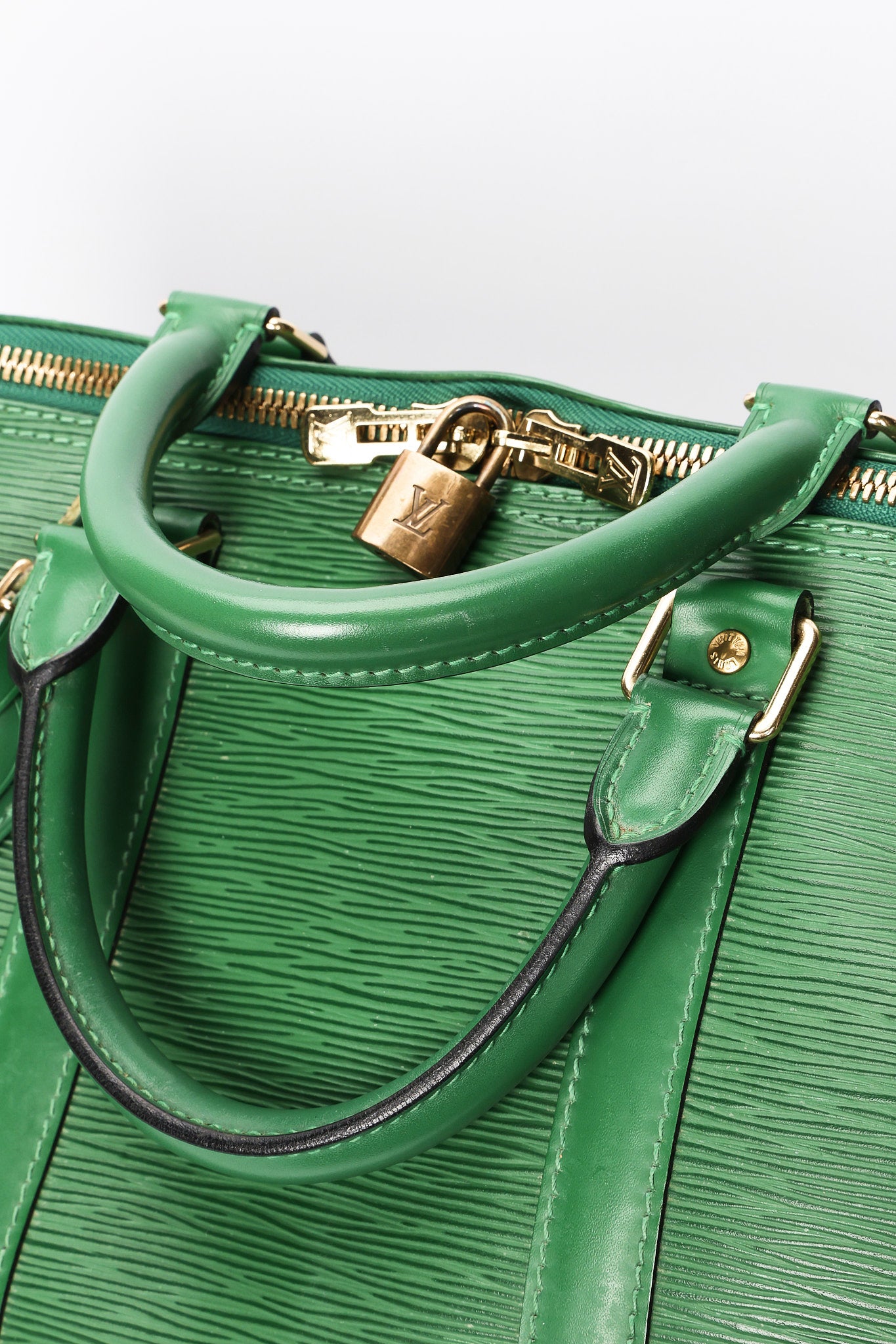 Louis Vuitton Epi Keepall 50 Green