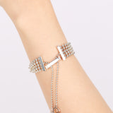 Gucci Ag925 Sterling Silver Bead GG Bracelet