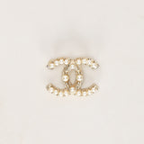 Chanel 2011 Champagne Pearl Brooch