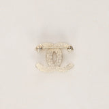 Chanel 2011 Champagne Pearl Brooch