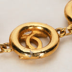 Chanel 1983 CC Medallion Bracelet 24K GP
