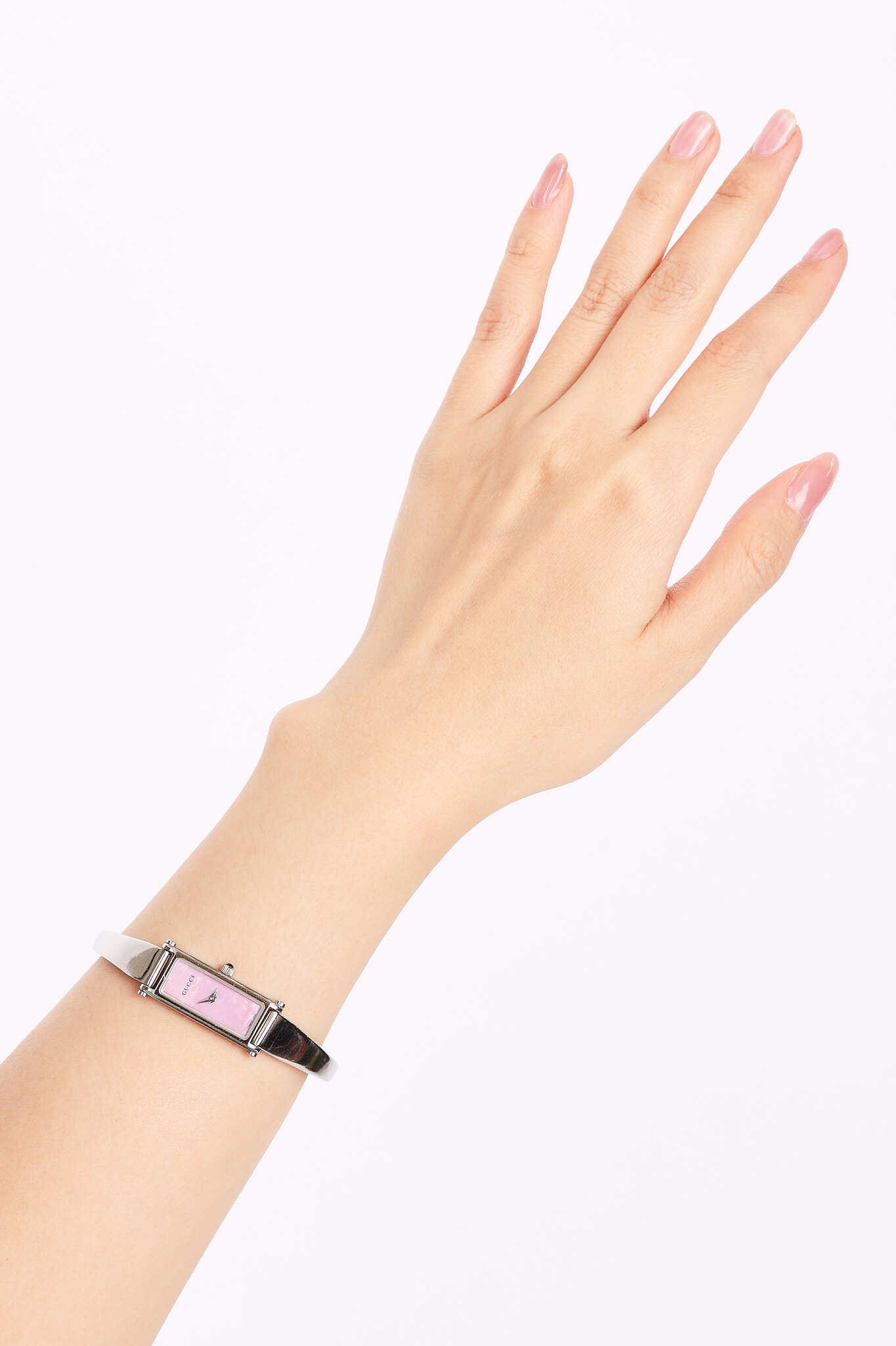 Gucci 109 Stainless Steel Pink Face Watch12mm