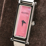 Gucci 109 Stainless Steel Pink Face Watch12mm