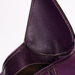 Gucci Studded Jackie O Bouvier Hobo Purple Suede