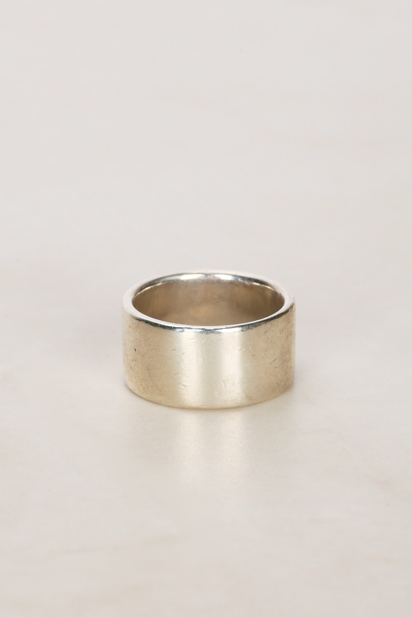 Tiffany & Co Ag925 Sterling Silver Wide Band Ring, Size US 5