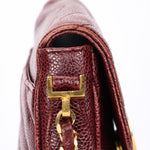 Chanel Chevron Envelope Flap Bordeaux Caviar 24K GP