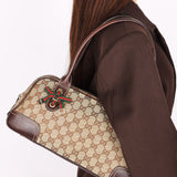 Gucci Monogram Princy East West Shoulder Bag