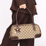 Gucci Monogram Princy East West Shoulder Bag