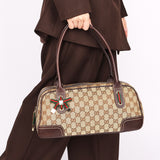 Gucci Monogram Princy East West Shoulder Bag