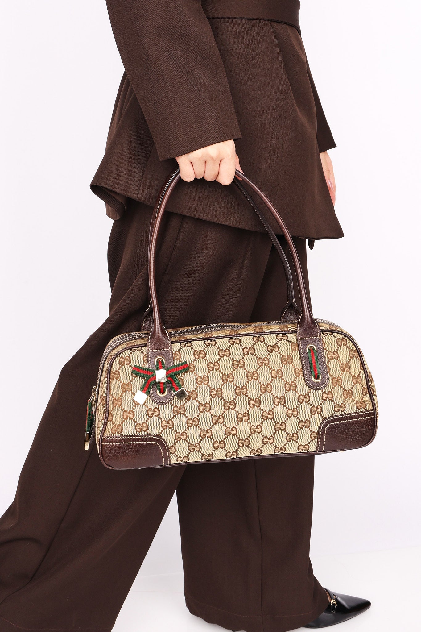 Gucci Monogram Princy East West Shoulder Bag