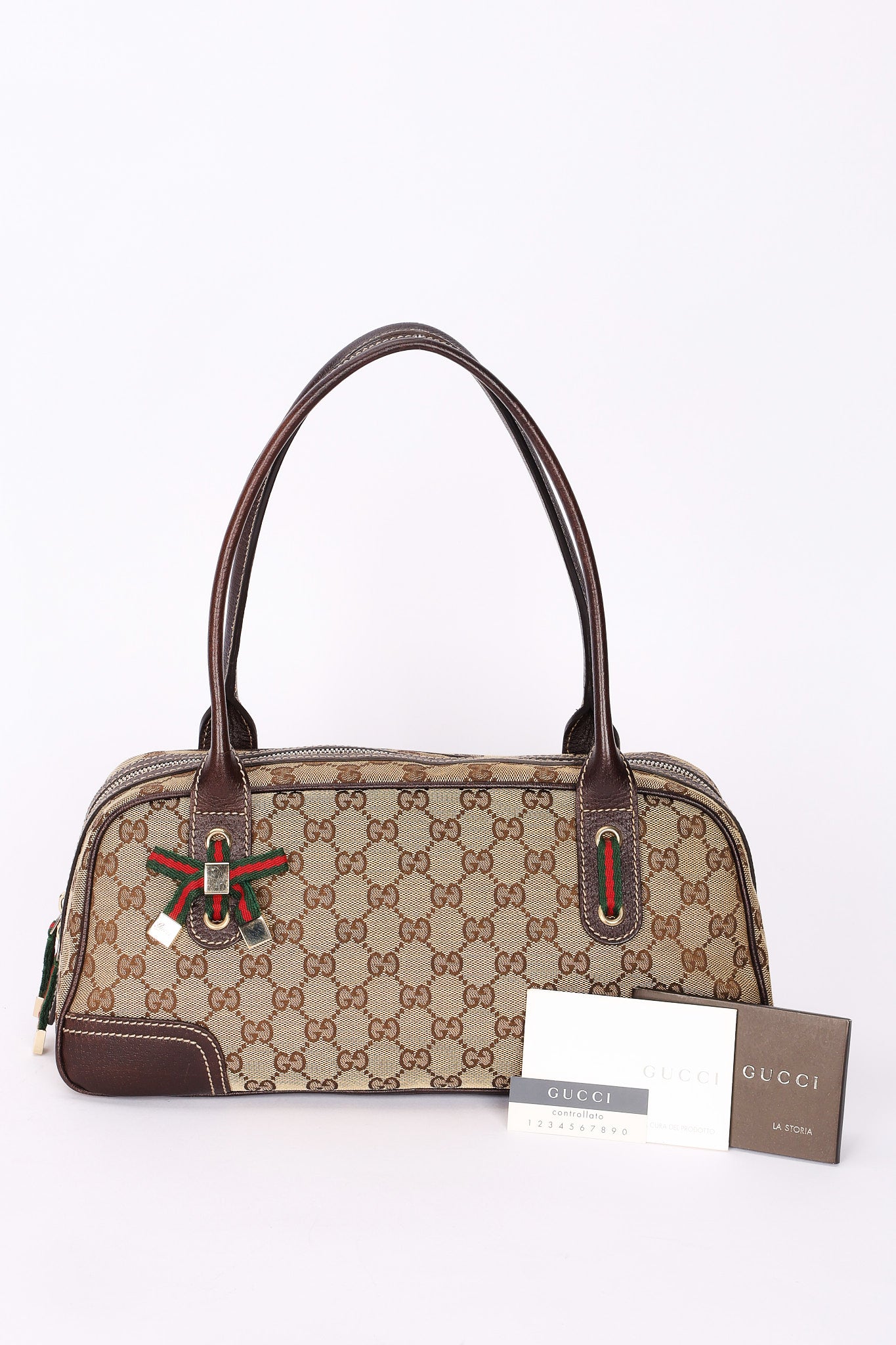 Gucci Monogram Princy East West Shoulder Bag