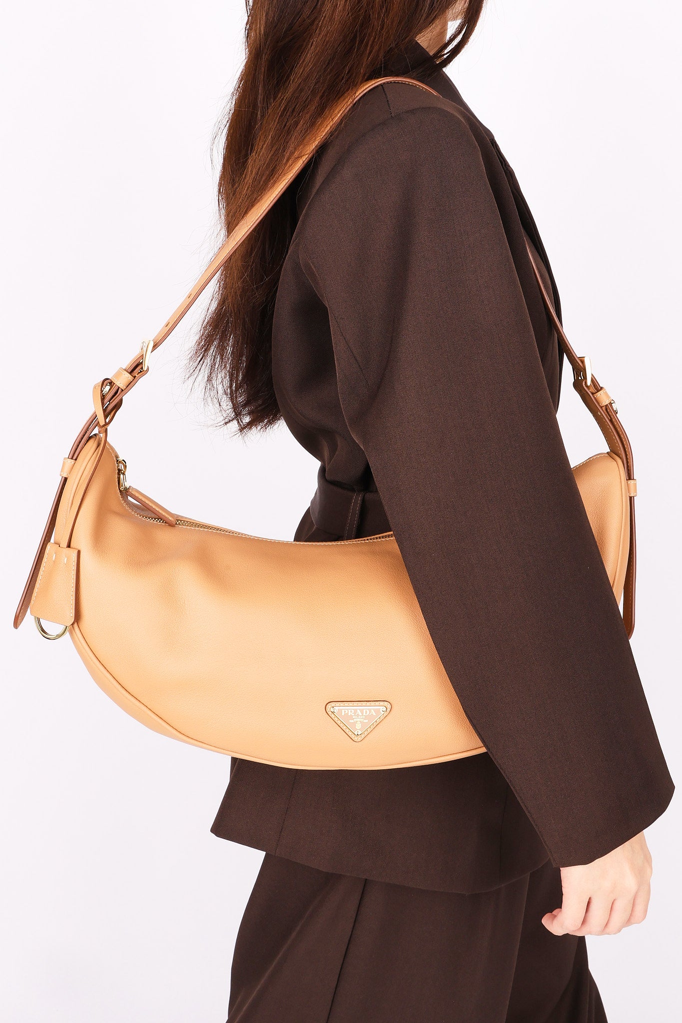 Prada Demi Lune Shoulder Bag