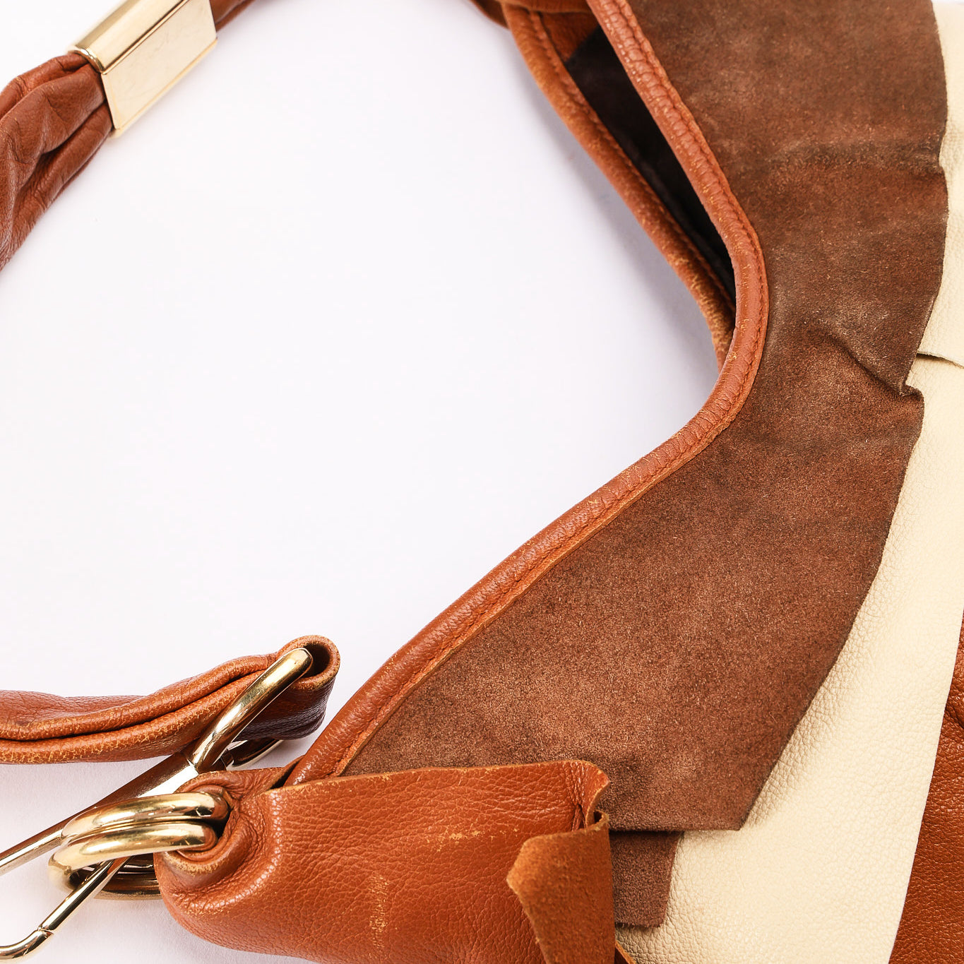 Yves Saint Laurent St. Tropez Ruffle Hobo