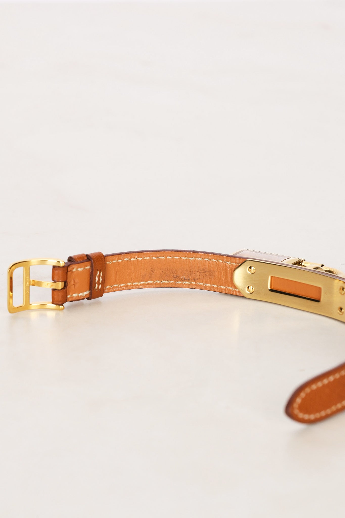 Hermès Kelly Cadena Gold Epsom Leather Watch 20mm