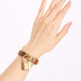 Hermès Kelly Cadena Gold Epsom Leather Watch 20mm