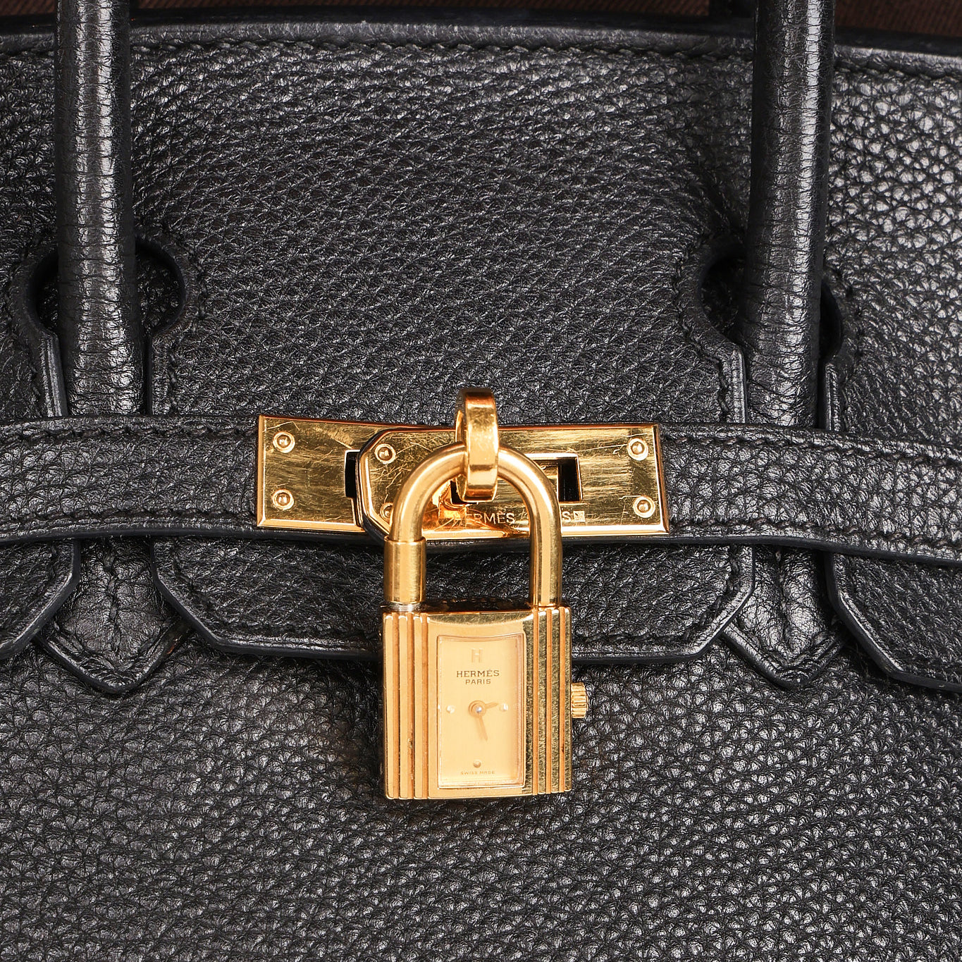 Hermès Kelly Cadena Gold Epsom Leather Watch 20mm