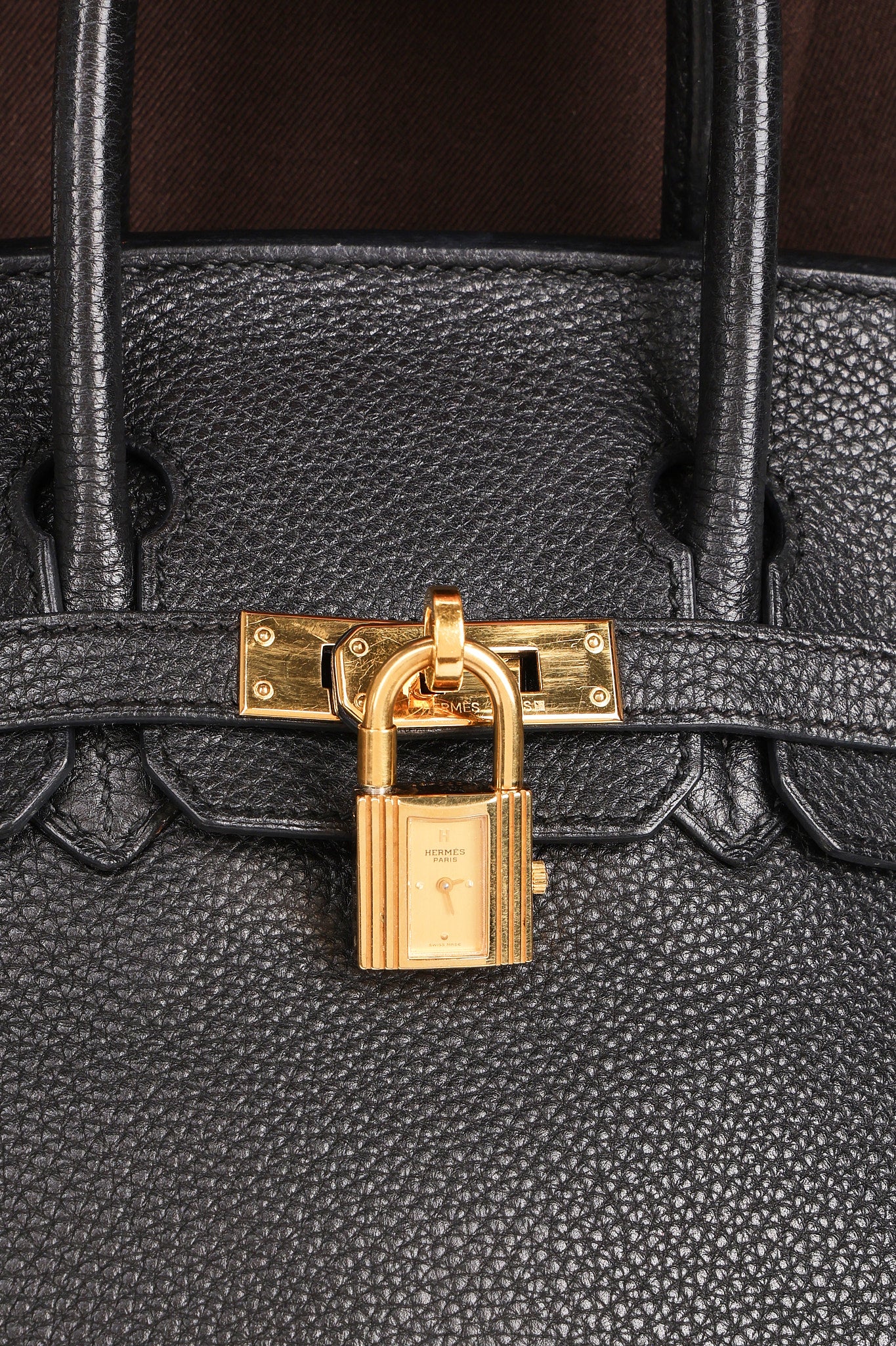Hermès Kelly Cadena Gold Epsom Leather Watch 20mm