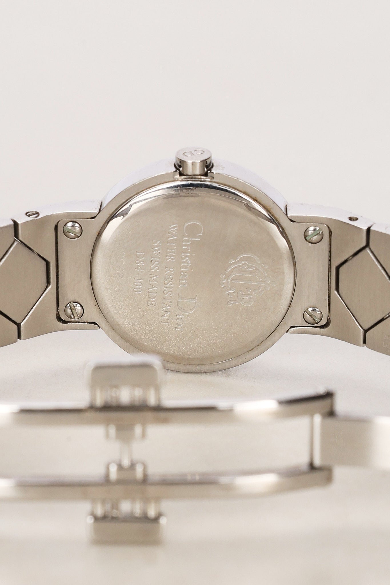 Dior Stainless Steel Cannage Watch 21mm