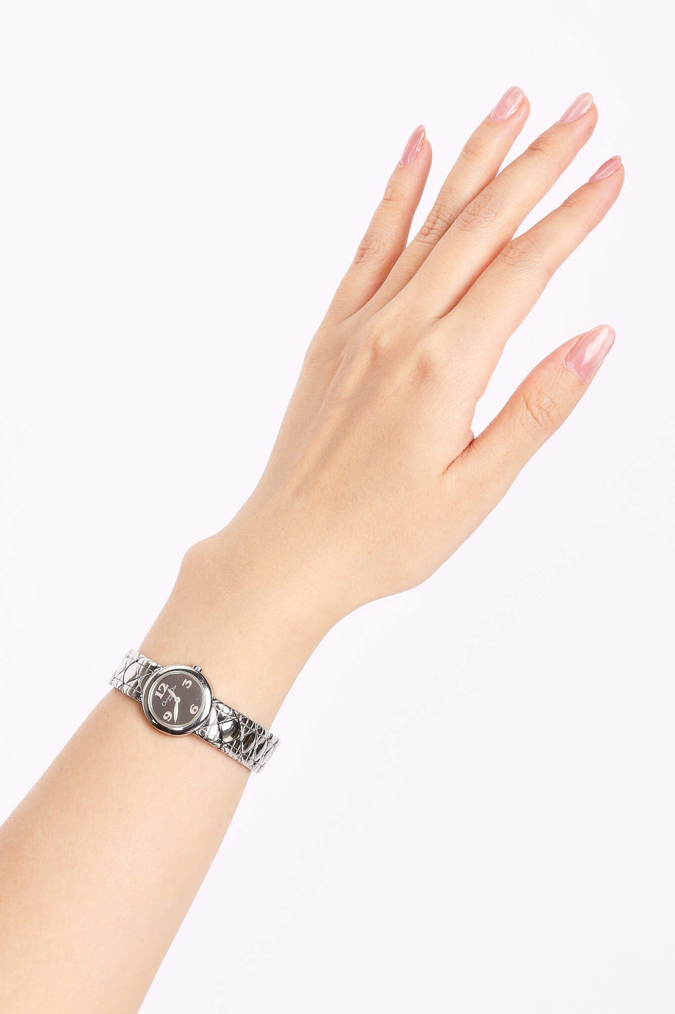 Dior Stainless Steel Cannage Watch 21mm