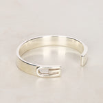 Gucci Ag925 Sterling Silver G Cuff Bracelet