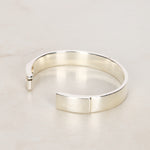 Gucci Ag925 Sterling Silver G Cuff Bracelet