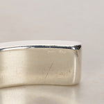 Gucci Ag925 Sterling Silver G Cuff Bracelet