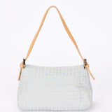 Fendi Zucchino Light Blue Mini Mamma Baguette