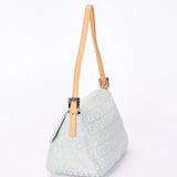 Fendi Zucchino Light Blue Mini Mamma Baguette