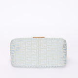 Fendi Zucchino Light Blue Mini Mamma Baguette