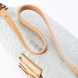 Fendi Zucchino Light Blue Mini Mamma Baguette