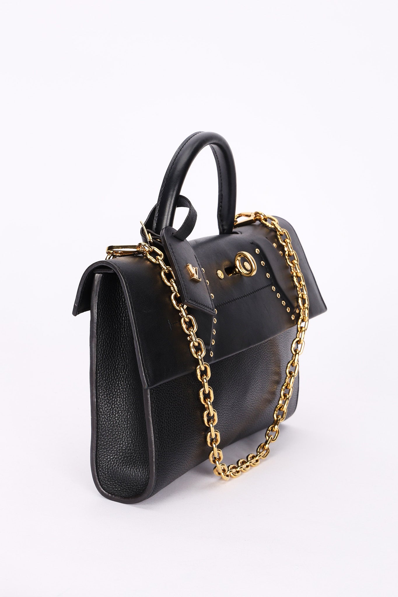 Louis Vuitton Pochette City Steamer Top Handle Shoulder Bag
