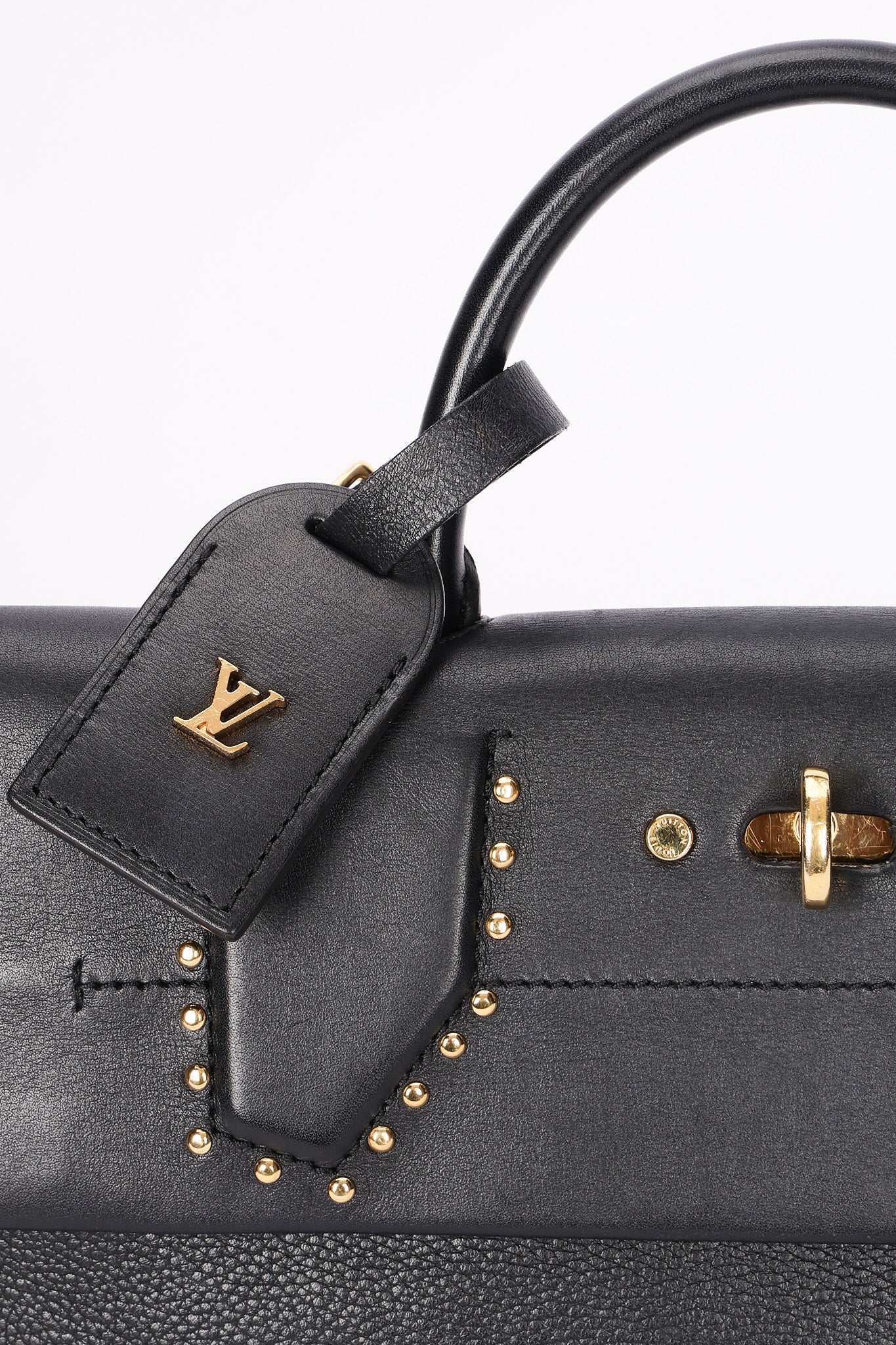 Louis Vuitton Pochette City Steamer Top Handle Shoulder Bag