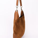 Gucci Micro Monogram Suede Medium B Shoulder Bag