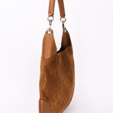 Gucci Micro Monogram Suede Medium B Shoulder Bag