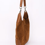 Gucci Micro Monogram Suede Medium B Shoulder Bag