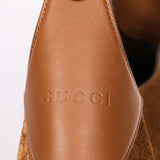 Gucci Micro Monogram Suede Medium B Shoulder Bag