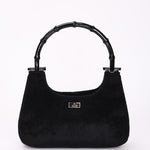 Gucci Ponyhair Bamboo Bar Top Handle Bag