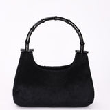 Gucci Ponyhair Bamboo Bar Top Handle Bag