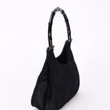 Gucci Ponyhair Bamboo Bar Top Handle Bag