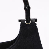 Gucci Ponyhair Bamboo Bar Top Handle Bag