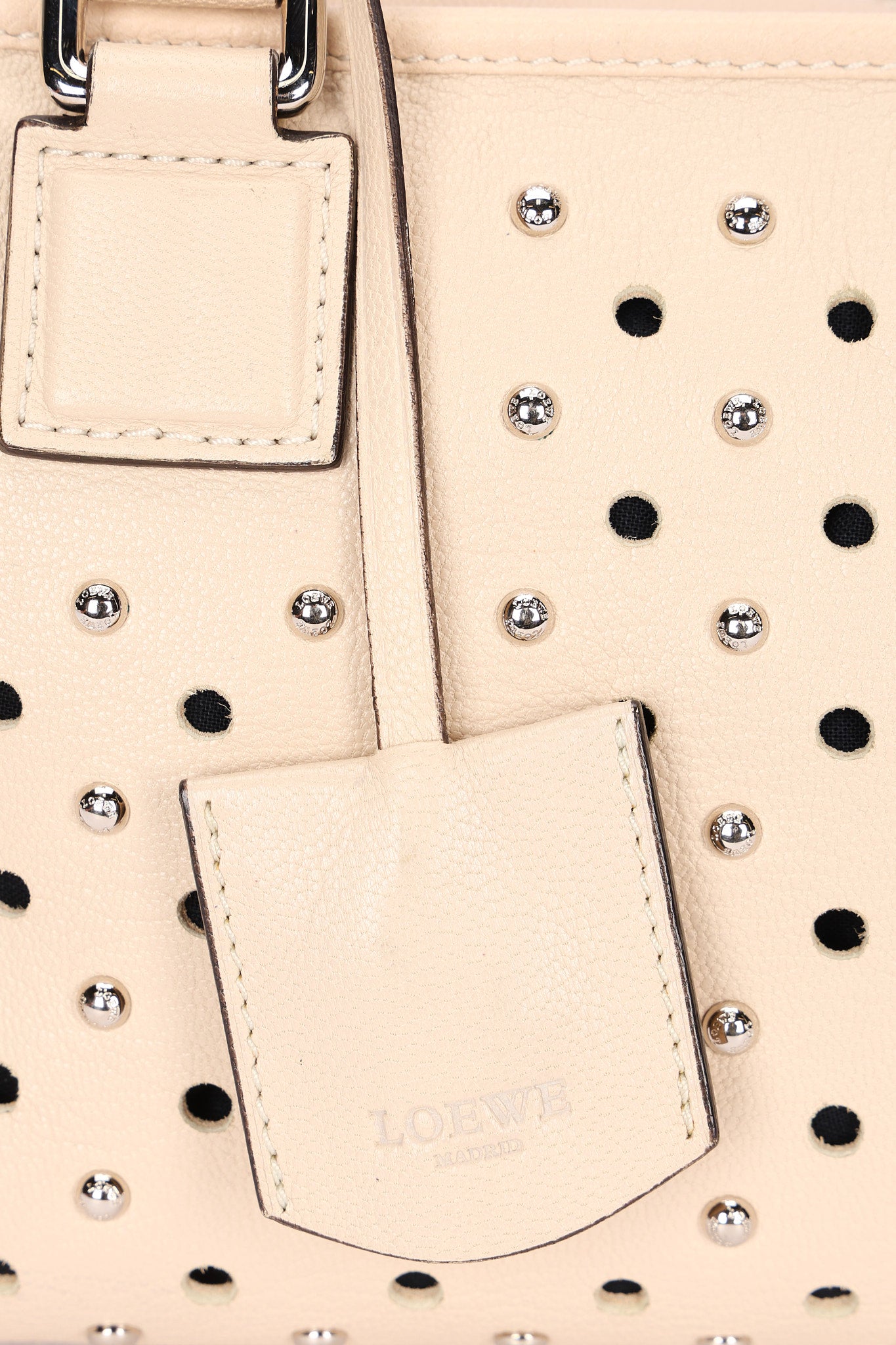 Loewe Perforated Stud Amazona 28