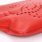 Chanel CC Perforated Tote Red Caviar 24K GP