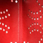 Chanel CC Perforated Tote Red Caviar 24K GP