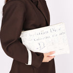 Christian Dior x Daniel Arsham Newspaper Wristlet